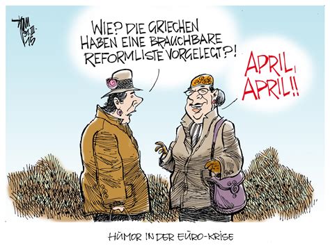 Witzigerweise ist der aprilscherz quasi in der. Aprilscherz Archives - Janson-Karikatur