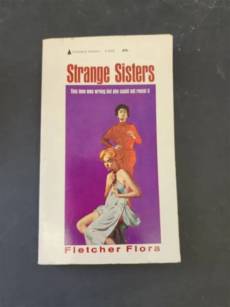 Strange Sisters By Fletcher Flora 1954 Lion Bks Pulp Lesbian Sleaze Gga