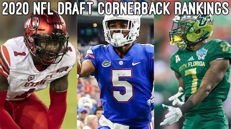 Check out our full fantasy football draft kit here >>. 2020 NFL Mock Draft 1.0: Cornerback Rankings - YouTube