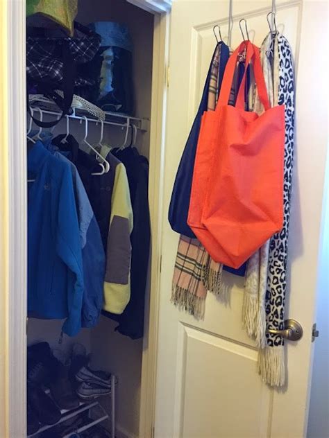 How to nest for less removed the old shelving in their closet and added new shelving for shoes and baskets for storage. Reclaim Your Closets: 17 Brilliant Hall Closet ...