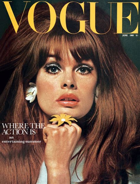 Vogue June 1965 British Edition Jean Shrimpton On The Cover Vintage