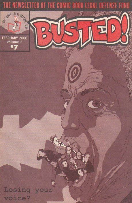 Busted 1 Comic Book Legal Defense Fund Comic Book Value And Price
