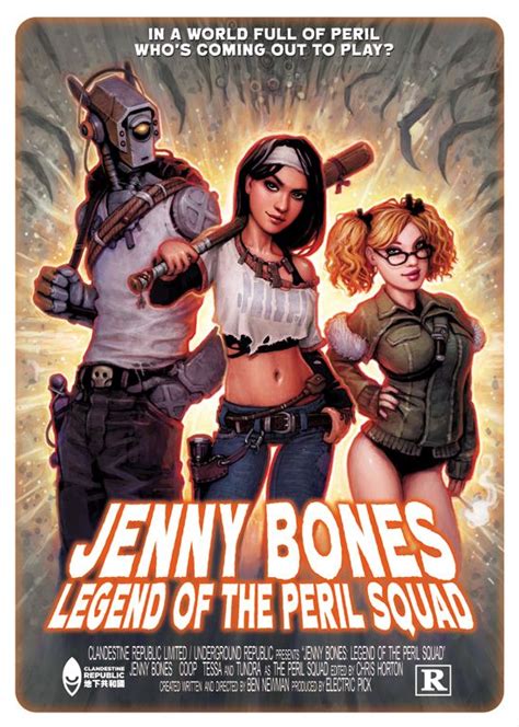Jenny Bones Availablenow Ben Newman Art Superhero Comic Newman