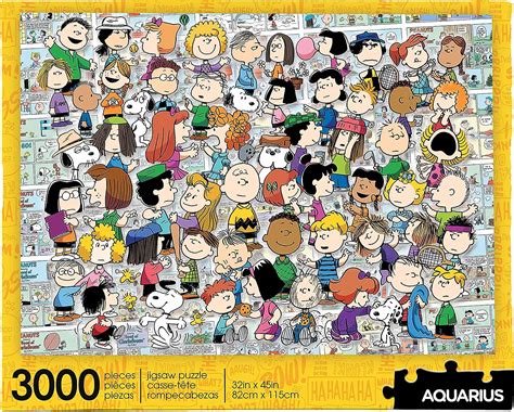 Peanuts Cast Giant Jigsaw Puzzle 3000 Pieces 1150mm X 820mm Nm