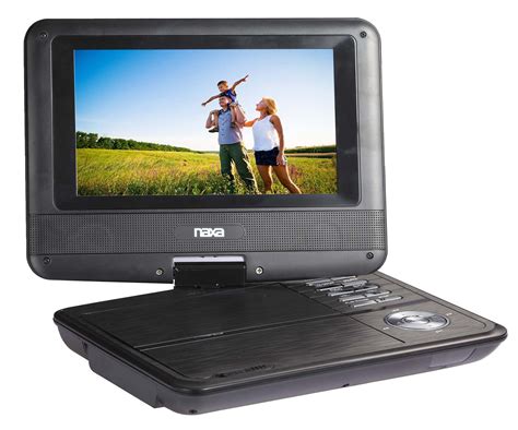 Naxa 7 Tft Lcd Swivel Screen Portable Dvd Player With Usbsdmmc