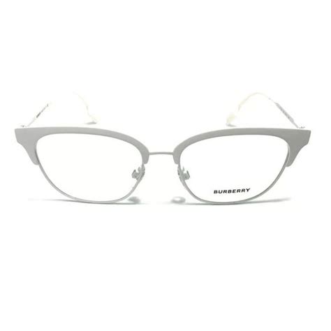 burberry accessories burberry womens white square eyeglasses poshmark
