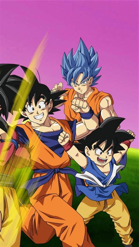 The Dragon Ball Characters Are Posing For A Photo