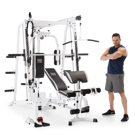 Marcy Pro Smith Cage Workout Machine Total Body Training Home Gym System Ebay