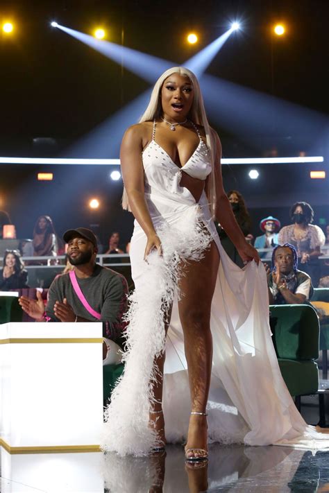 Megan Thee Stallion Stunning Body In A Risky Dress At Bet Awards 2021
