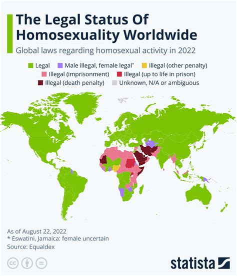 10 Států Světa Kde Se Homosexualita Stále Trestá Smrtí Podívejte Se