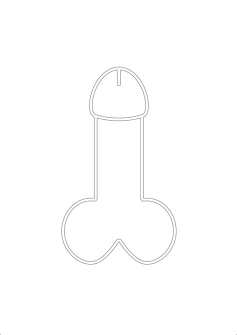 Just Penis Silhouette Svg Dxf Eps Pdf Clip Art Vector Cut My XXX Hot Girl