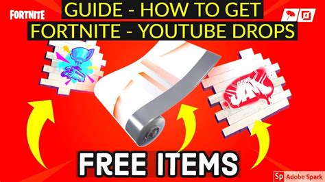 How To Get New Fortnite Rewards With Youtube Drops Youtube Fortnite