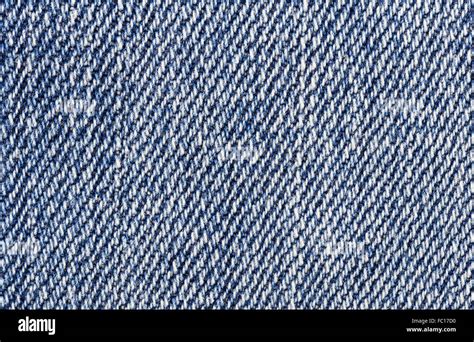 Close Up Onto Surface Of Light Blue Denim Fabric Stock Photo Alamy