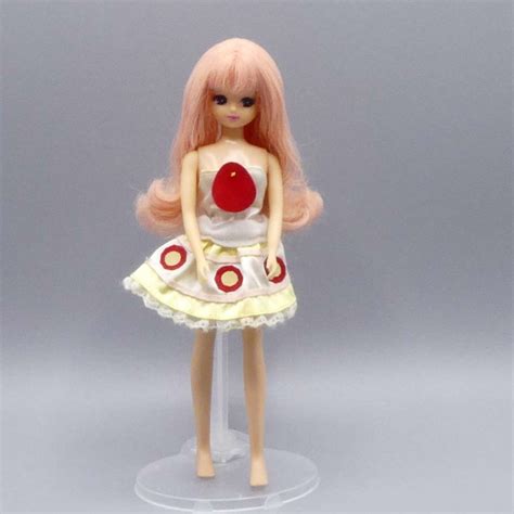 Takara Licca Pink Haired Doll
