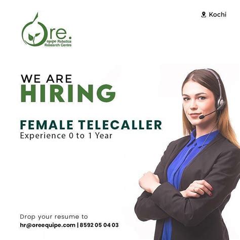 Female Telecaller Ore Equipe