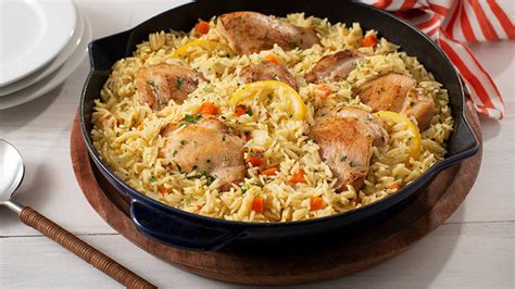 One Pan Chicken And Rice Pilaf Better Than Bouillon