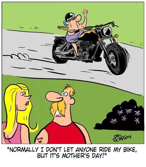 On The Biker Side Cartoon The Bikers Den Blog Motorcycle Humor