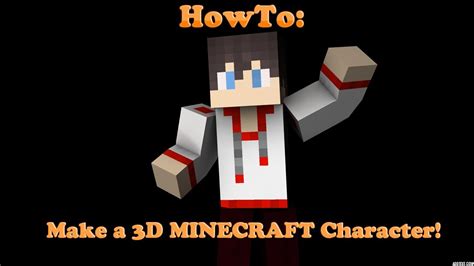 Howto Make A 3d Animated Minecraft Character Super Simple Youtube