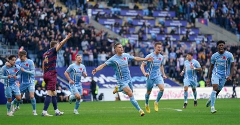 Coventry City Player Ratings V Qpr Gyokeres Brace As Sky Blues Make It