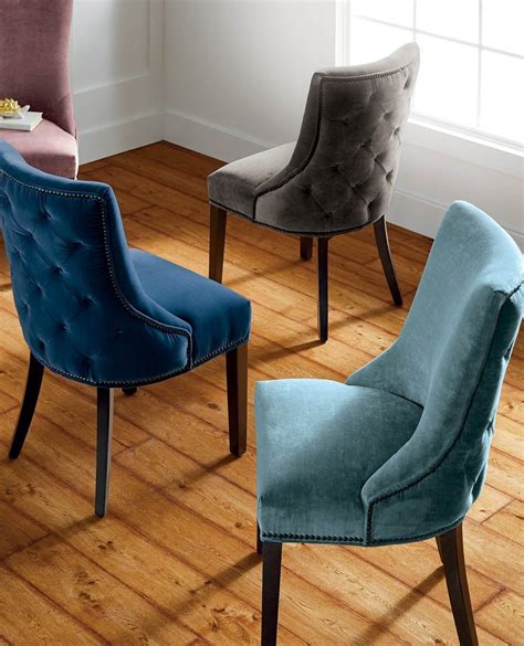 Shop for tufted dining chairs in shop by style. Barclay Tufted Dining Chair (With images) | Tufted dining ...