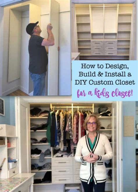 Find out why closet works is one of the leading custom closet organizer companies in chicago and nationwide. How to Design and Install a DIY Custom Closet in Your Kids Closets! - MomOf6