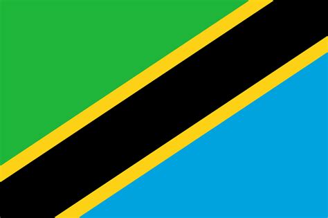 Rais wa jamhuri ya muungano wa tanzania) is the head of state and head of government of tanzania. Tanzania Flag Image - Free Download - Flags Web