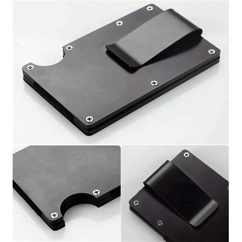 Innovative Stainless Steel Tactical Wallet Protect Valuables From