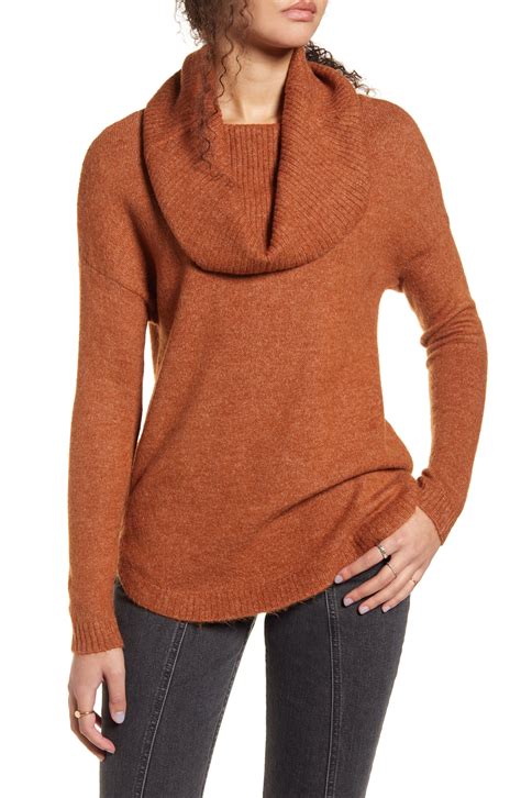 Dreamers By Debut Cowl Neck Sweater Nordstrom Rack