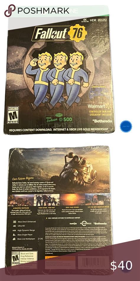 Copy Fallout 76 Steelbook Bethesda In 2022 Fallout Bethesda The