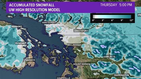 Winter Storm Warning In Effect For Parts Of Western Washington