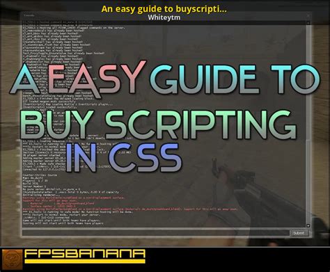 An Easy Guide To Buyscripting In Css Counter Strike Source Tutorials