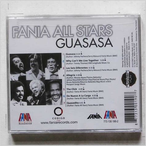 Fania All Stars Latin Salsa Music Music Cds For Sale Recordsmerchant