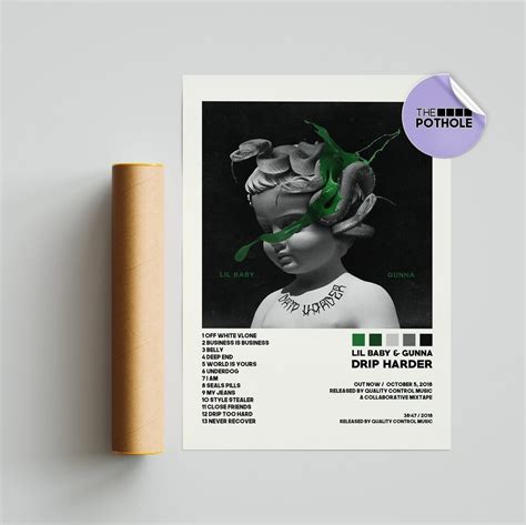 Lil Baby And Gunna Poster Drip Harder Poster Lil Baby Etsy Australia