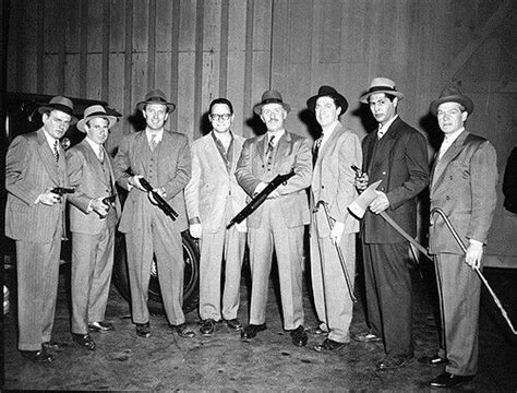 Vintage Photo These Was Real Untouchables Mobster Gangster