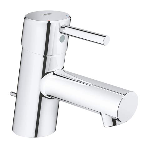 You sink faucets will determine the number of holes, if any, drilled into the vanity top or countertop. Single Hole Single Handle XS Size Bathroom Faucet 12 GPM