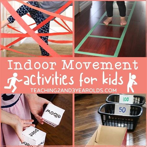 Indoor Movement Activities For Preschoolers Movement Activities
