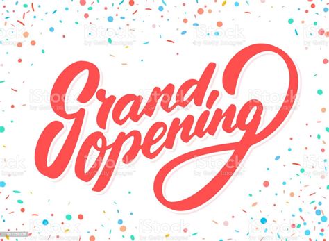 Grand Opening Banner Stock Illustration Download Image Now Istock