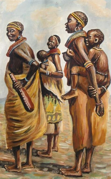 Twenty Original Paintings By Eighteen African Artists African Art