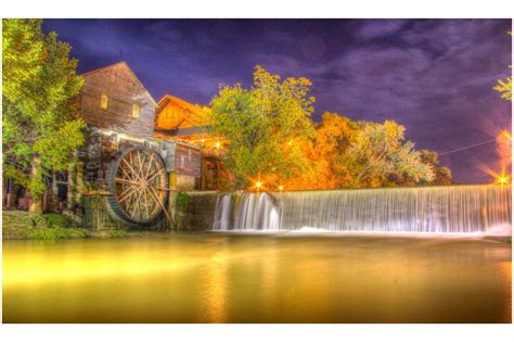 Pigeon Forge Attractions: The Old Mill :: Bear Camp Cabin ...