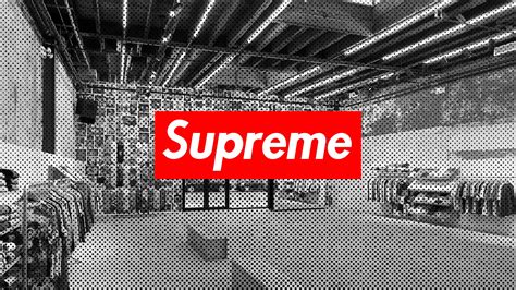 Supreme Brand Shop Stylish Hd Wallpaper