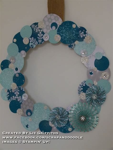 Winter Wreath Made With Winter Frost Dsp And Burlap Ribbon Winter Frost