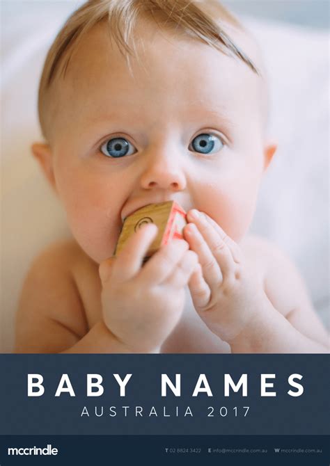 PDF Baby Names Australia Report