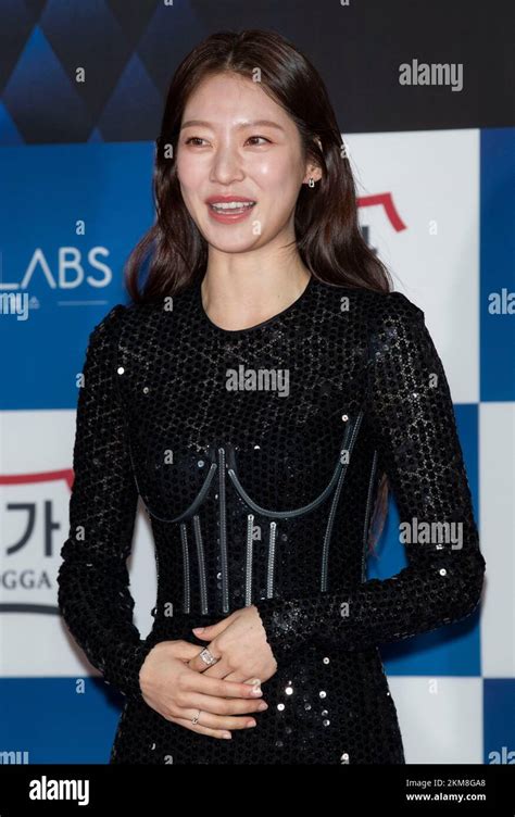 Seoul South Korea 25th Nov 2022 South Korean Actress Gong Seung