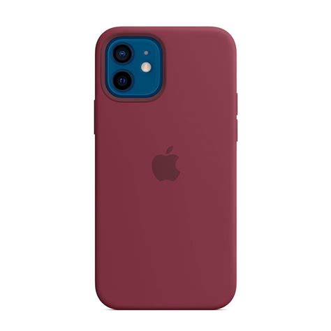 Силиконовый чехол Apple Silicone Case Magsafe Plum Mhl23 для Iphone