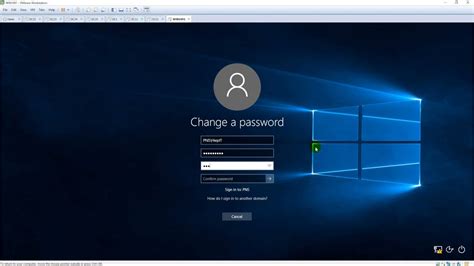Change local user account password in windows 10. Change domain user password from client machine running ...