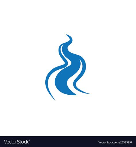 River Icon Design Royalty Free Vector Image Vectorstock