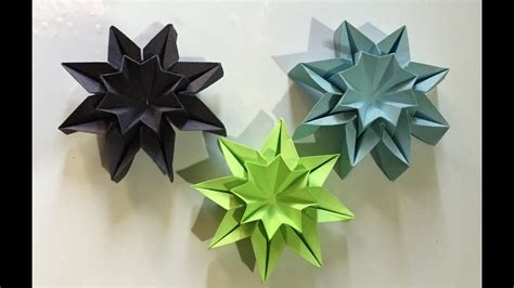We did not find results for: Origami STAR FLOWERS - wall decor - YouTube