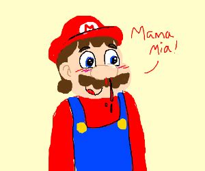 Mario Wins At Everything Drawception