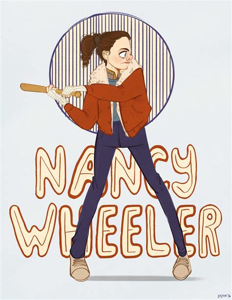 Nancy Wheeler Art By Em Steinkellner Stranger Things Stranger