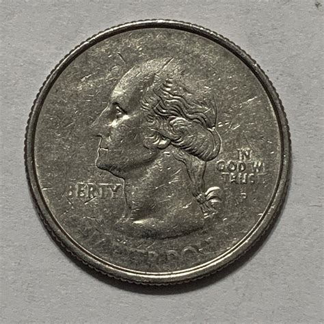 Mint Error Coin: Arizona State Quarter, 2008, MISSING MANY LETTERS